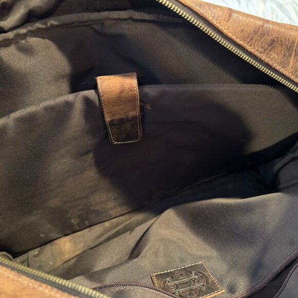 KOMAL’S PASSION Leather Briefcase / Laptop Bag – Crossbody - Picture 6 of 7